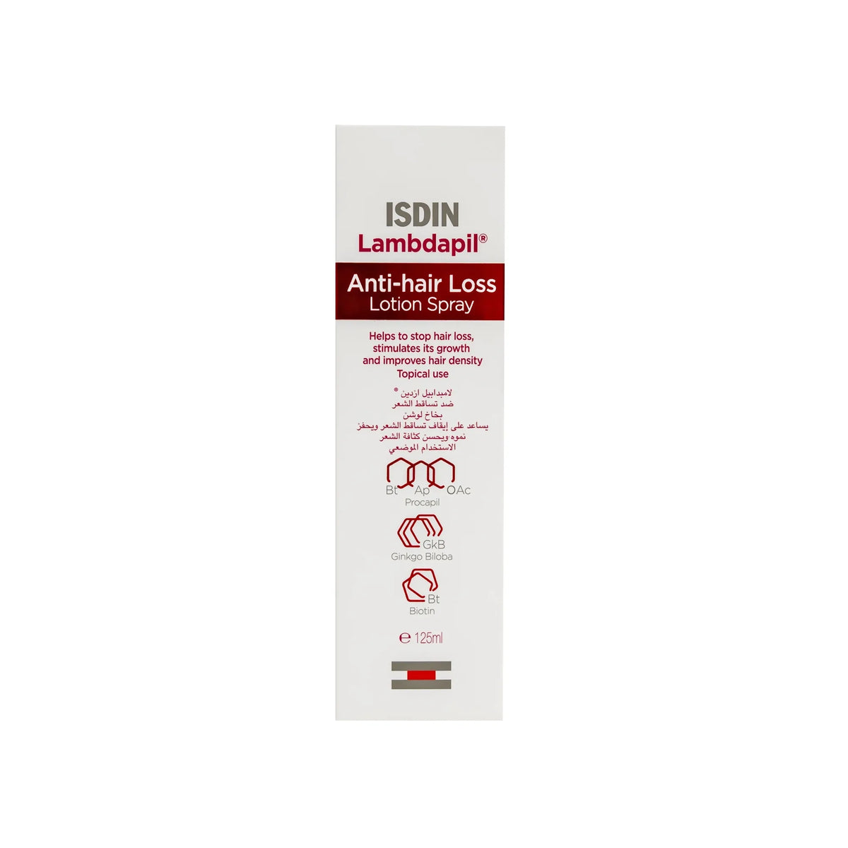 ISDIN Lambdapil Anti,Hair Loss Lotion Spray 125 ml
