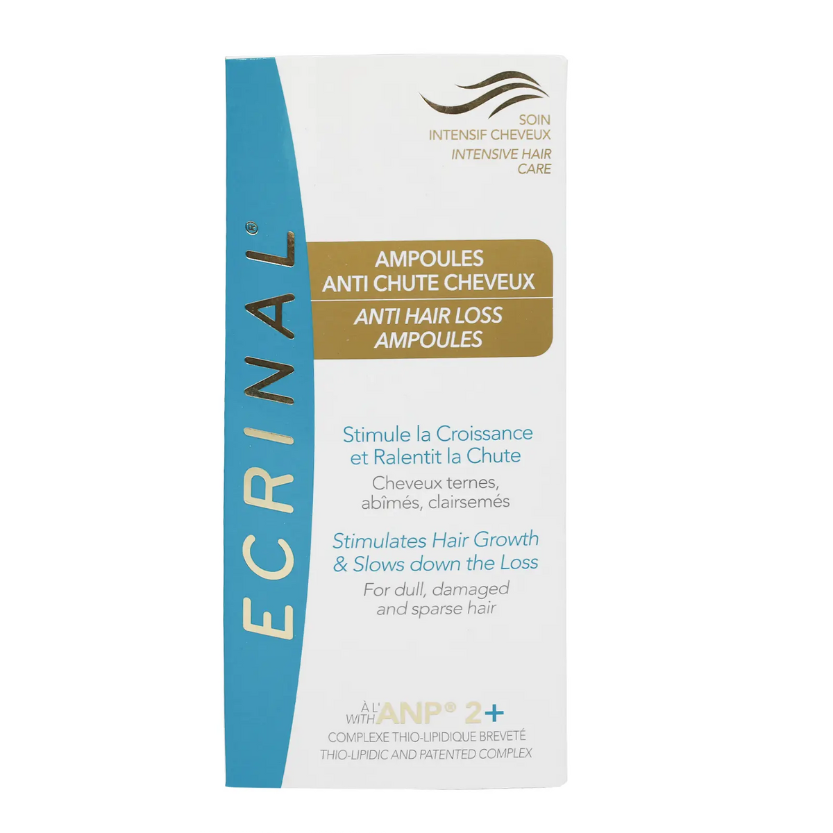 Ecrinal Ampoules ANP 40 8*5mL - Anti-hair loss