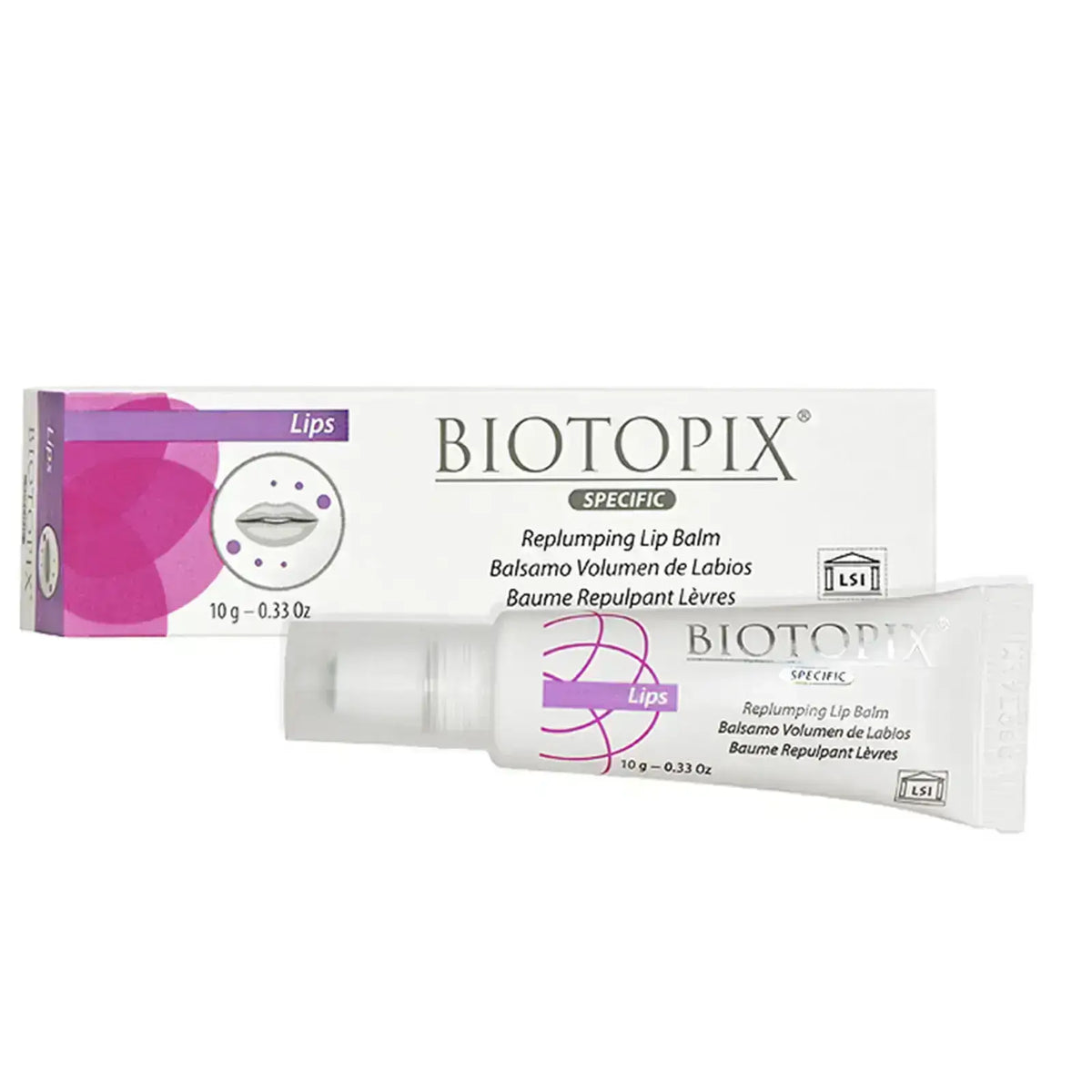 Biotopix Lip Balm 10 g for re-plumping lips