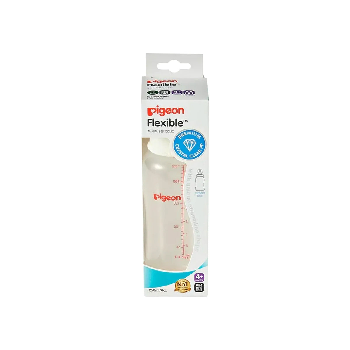 Pigeon Flexible Bottle +4 Months 250 ml