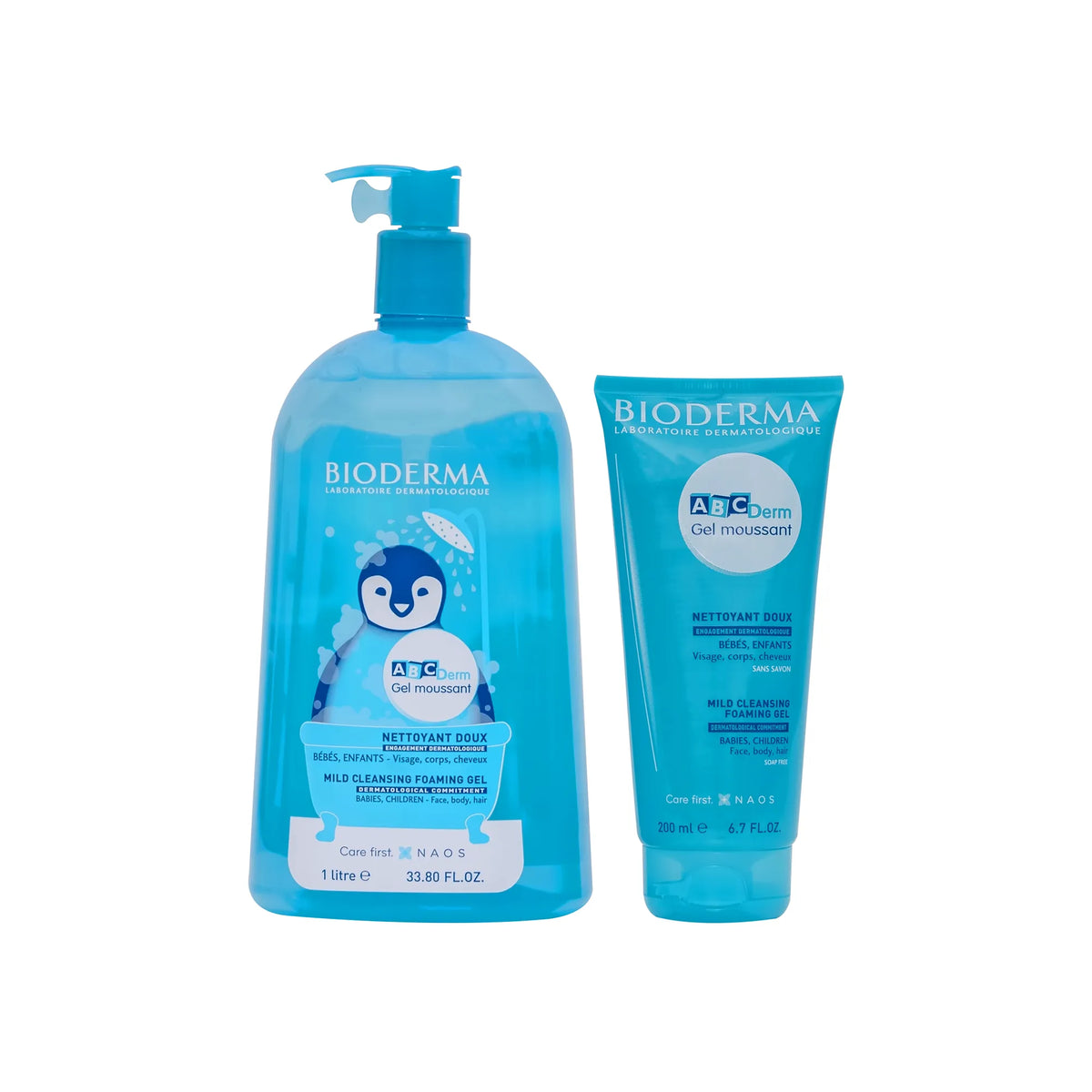 Bioderma ABC Derm Foaming Gel Offer (1 Litre + 200 ml)