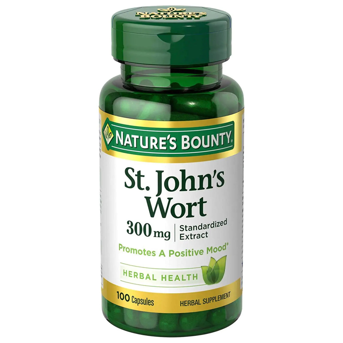 Natures Bounty St John'S Wort 300 mg Caps 100'S