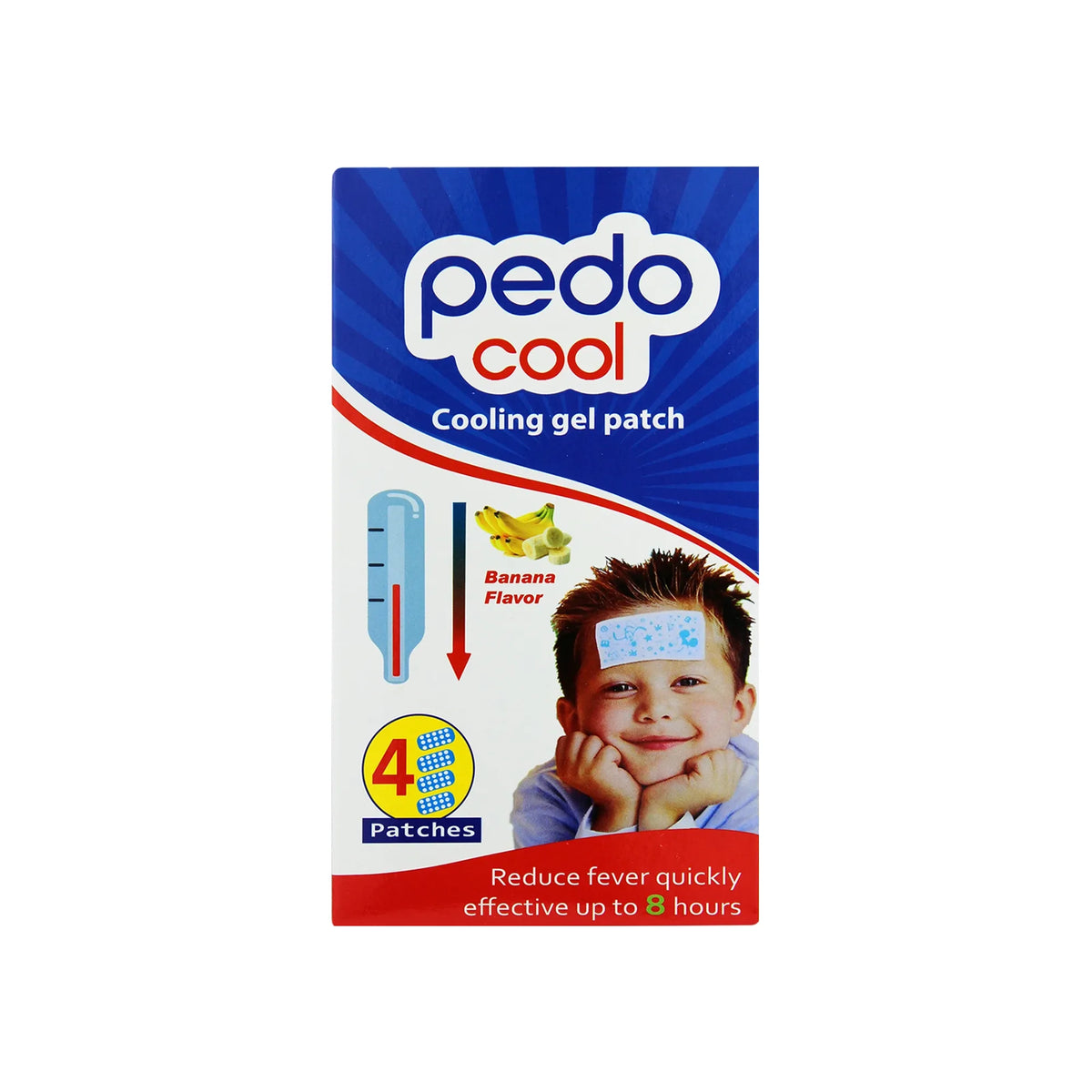 Pedo cooling Gel Patches 4 Pcs