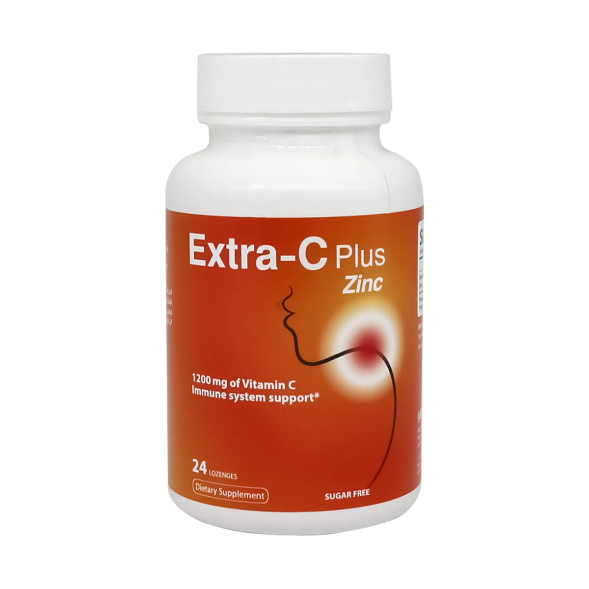 Extra- C Plus Zinc Sugar Free Lozenges 24'S