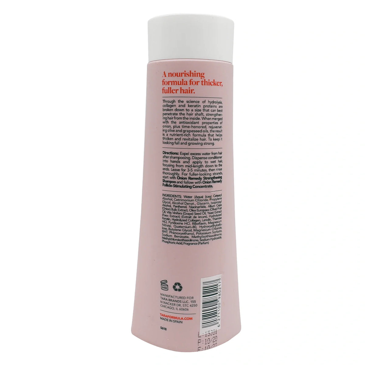 Tara Onion Remedy Conditioner 250 ml Hair moisturizer