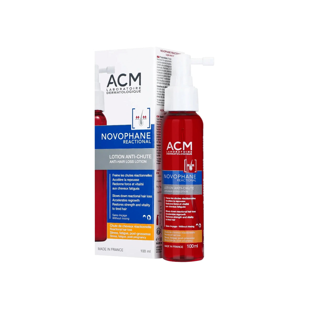 ACM Novophane Reactional Anti Hair Loss Lotion 100 ml