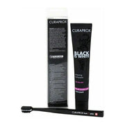 Curaprox Black Is White Whitening Toothpaste With Brush 90 ml
