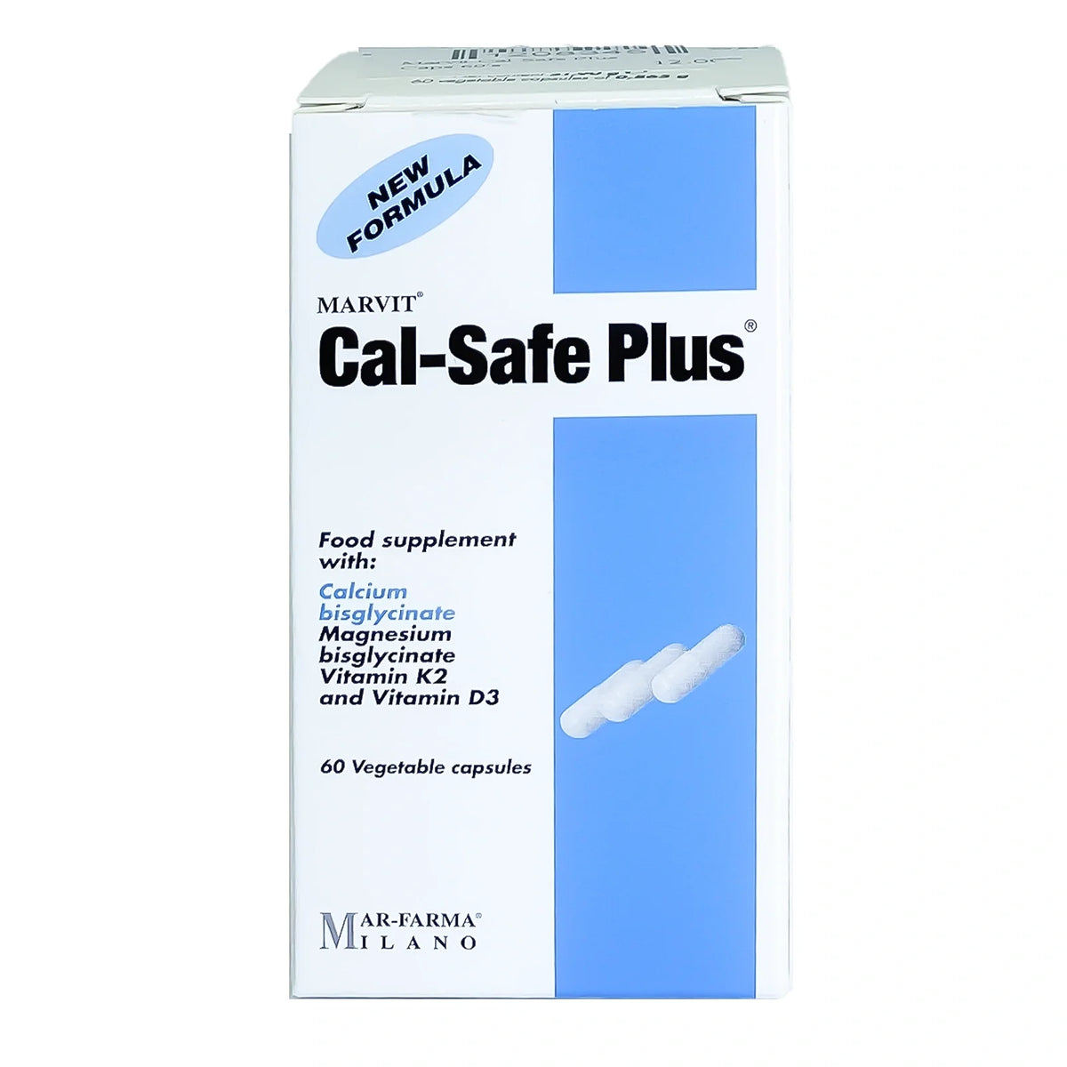Marvit Cal Safe Plus Caps 60's for bone health