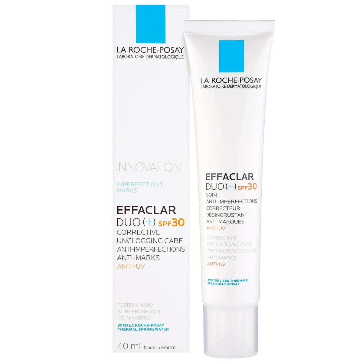 LA Roche Posay Effaclar Duo+ with SPF 30 Gel Cream 40 ml