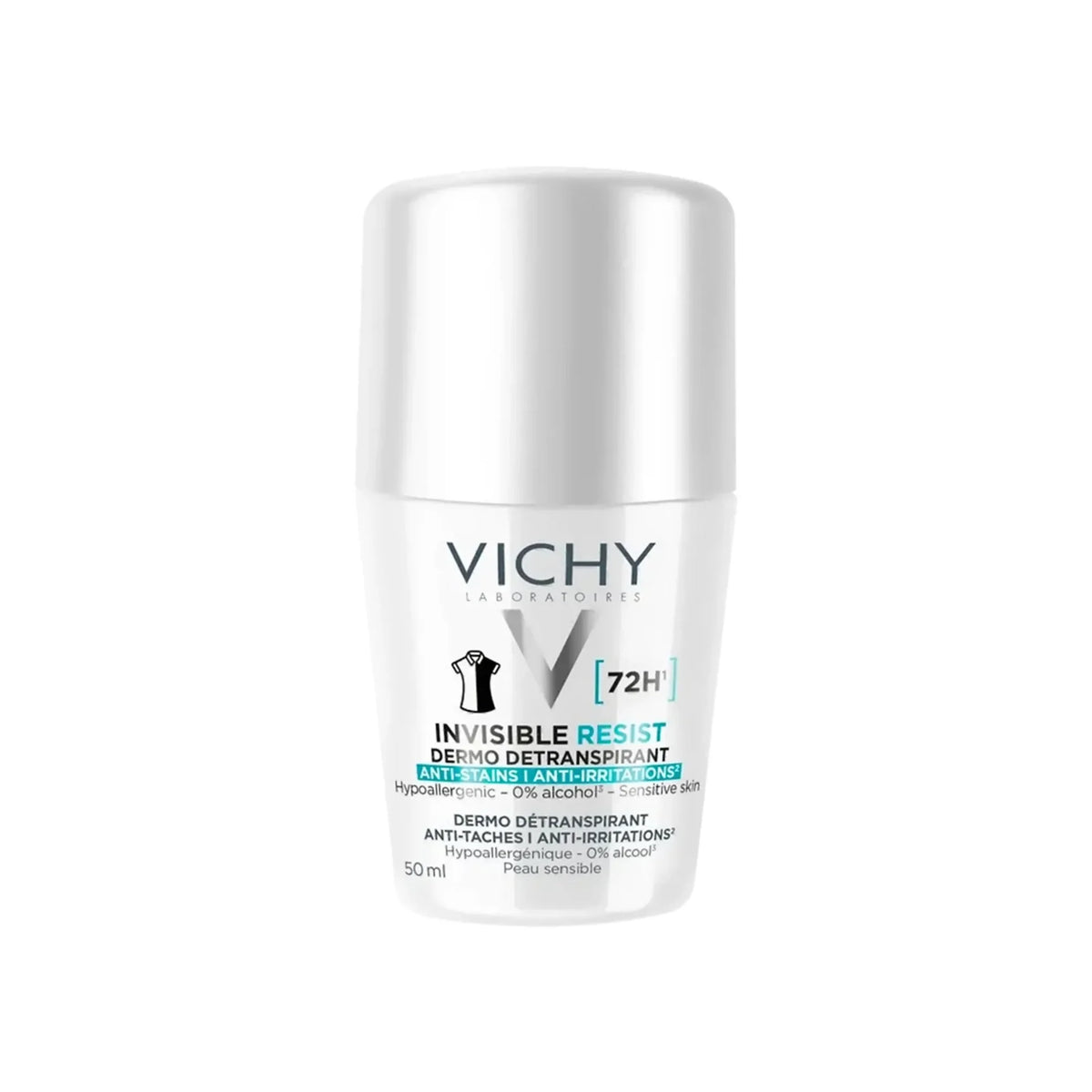 Vichy Invisible Resist 72H Deo Roll On For Women 50 ml