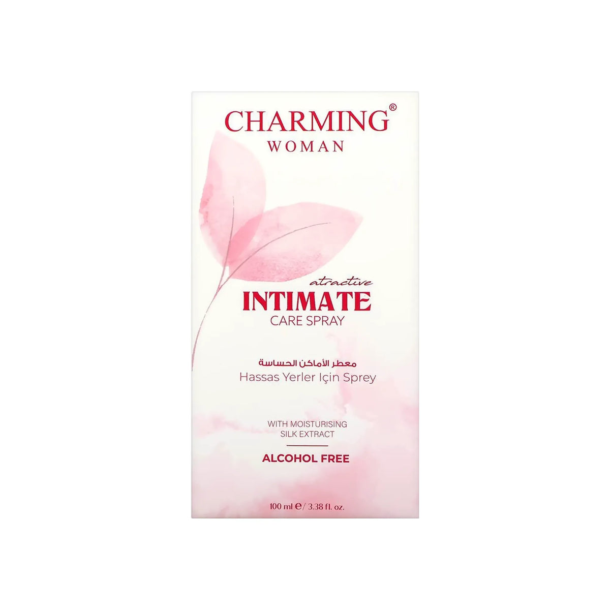 Charming Woman Atractive Intimate Care Spray 100 ml - Pink