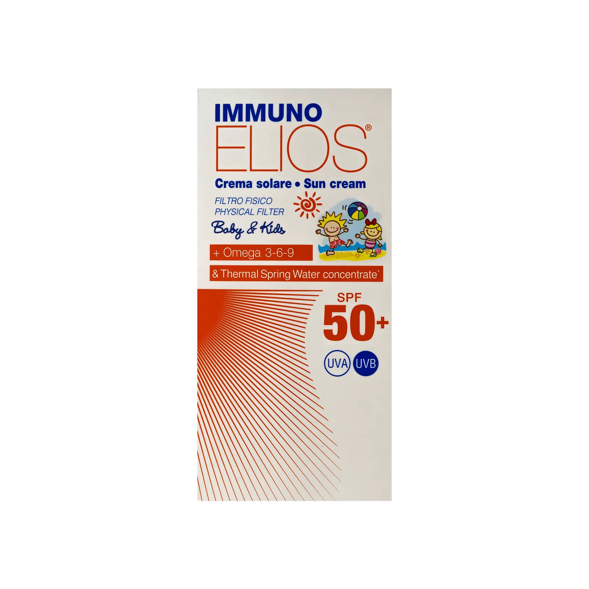 Immuno Elios SPF 50+ Sun Cream For Kids 50 ml