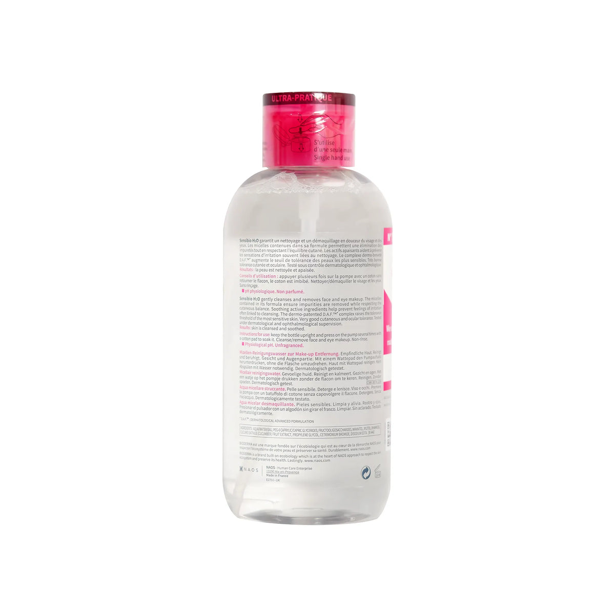 Bioderma Sensibio H2O Makeup Remover 850 ml -20% Offer