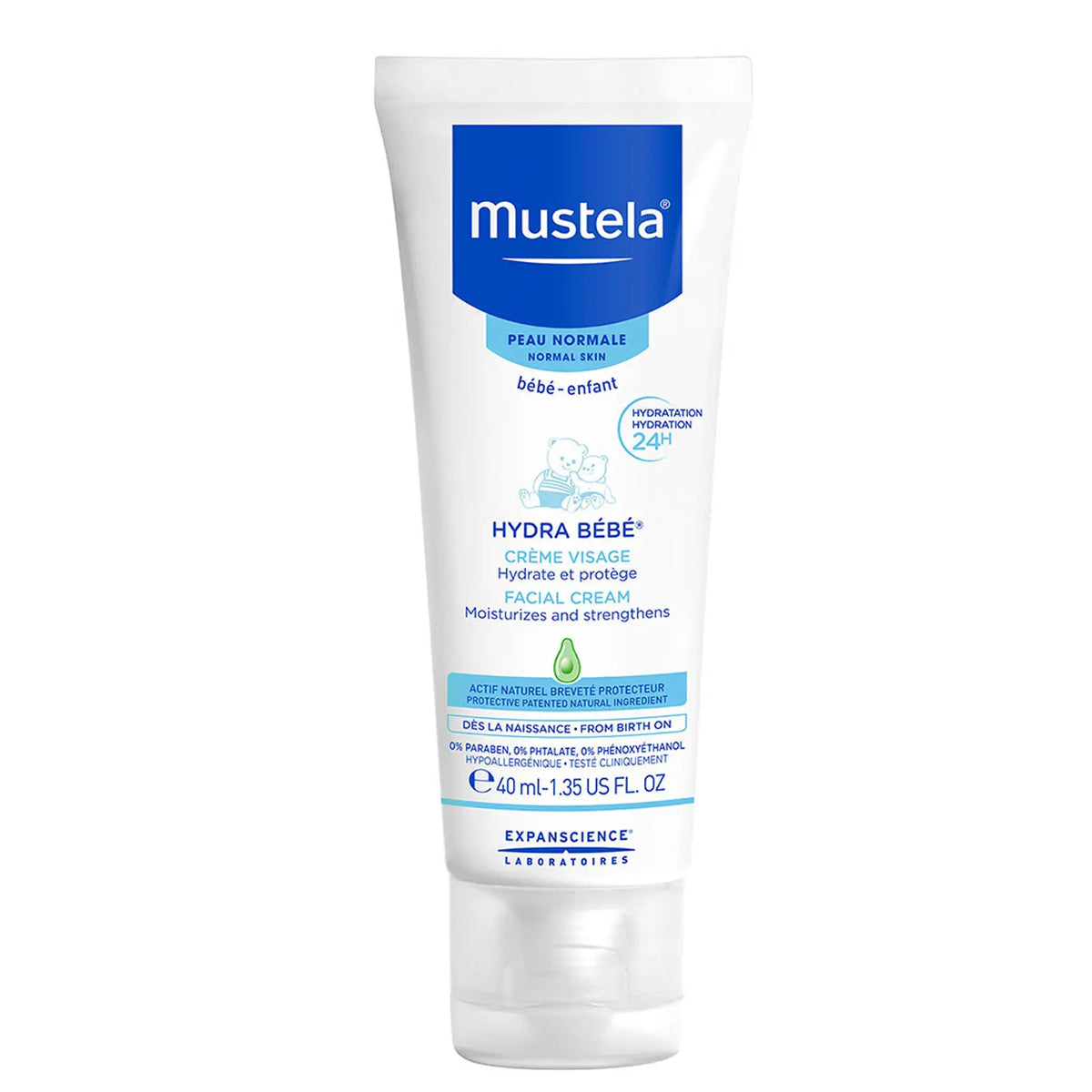 Mustela Hydra Babe Face Cream 40ml Babies moisturizer