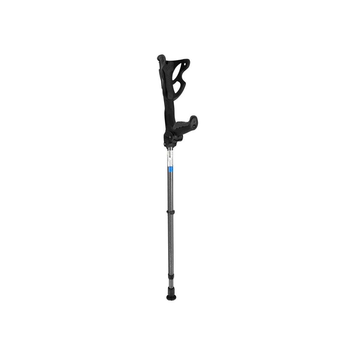 FDI Ergodynamic Elbow Crutch Black With Black Grip (M) EDM 02/02 1 Pc