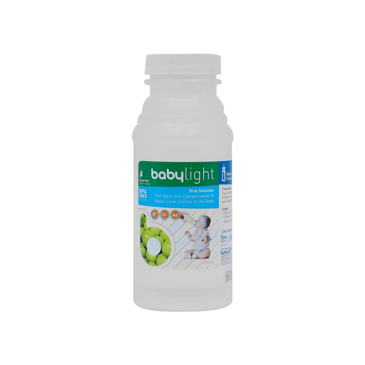 Konicare Babylight Oral Solution Apple Flvr 250ML prevent dehydration