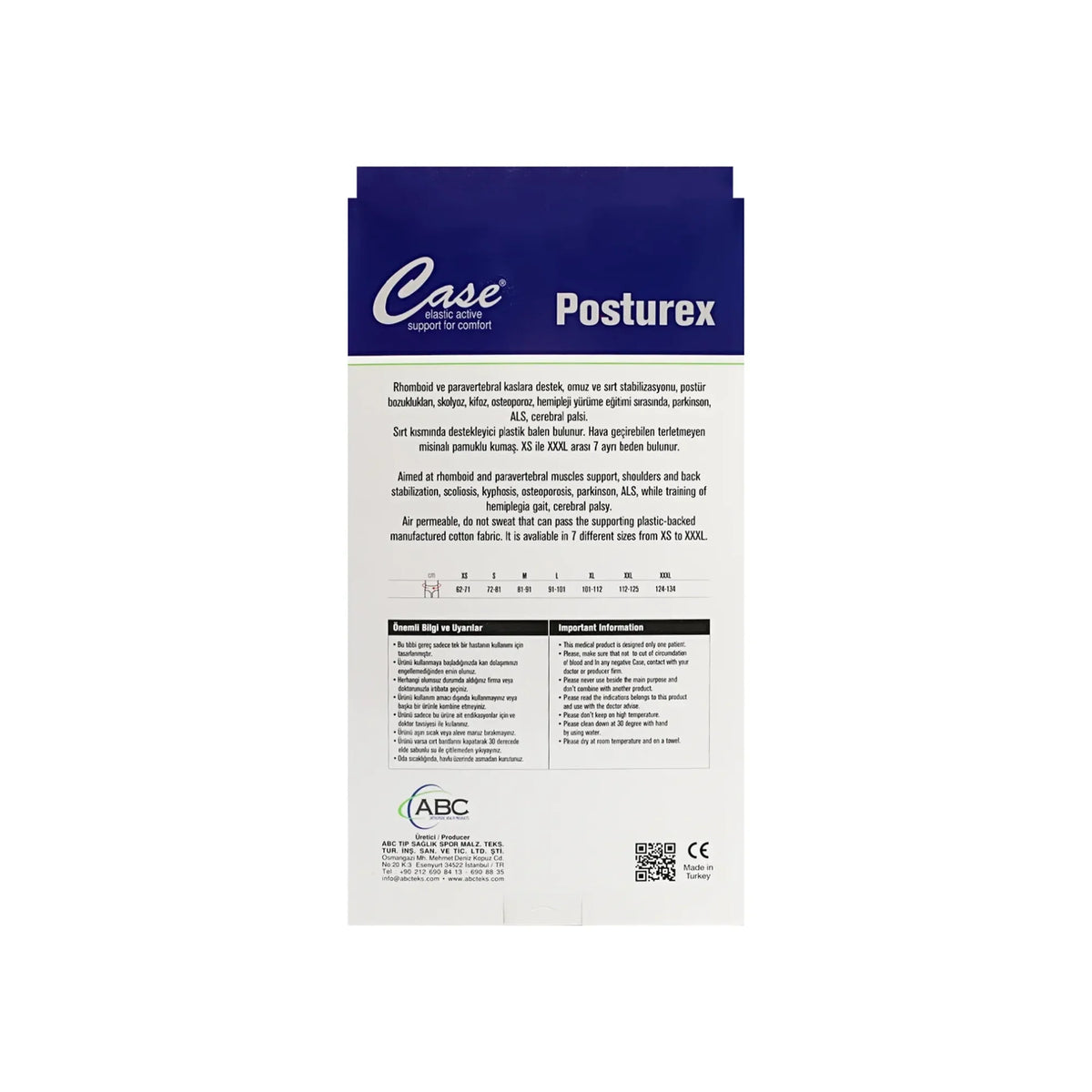 Case Posturex  XL