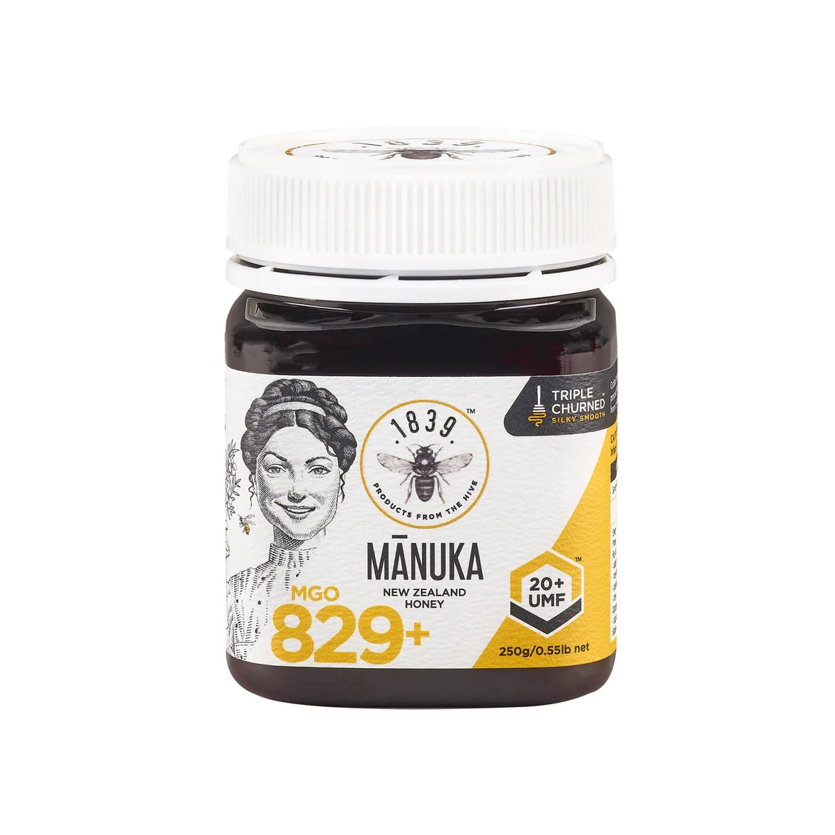1839 Manuka Honey UMF 20+ - Immunity & Energy Boost 250g