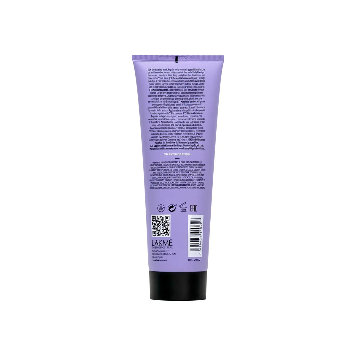 Lakme Teknia White Silver Mask 250 ml
