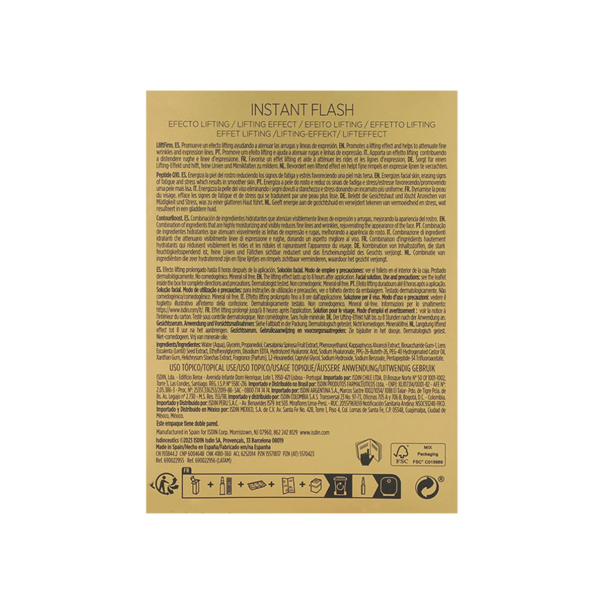 ISDIN Ceutics Instant Flash Serum 5 Amp x 2 ml