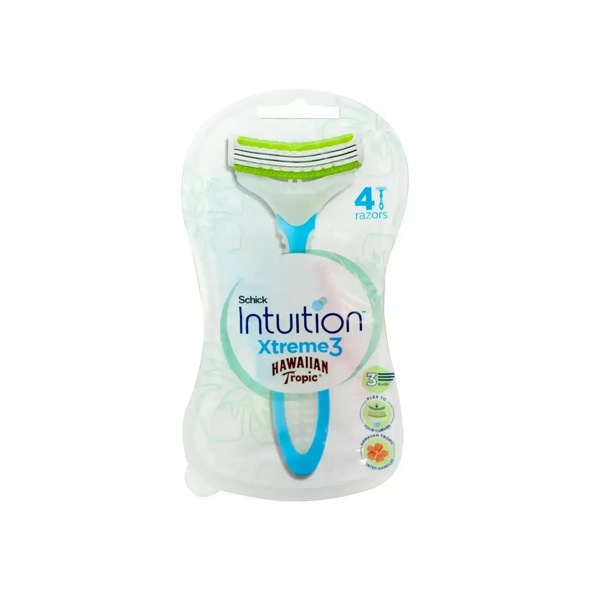 Schick Intuition Xtreme3 Hawaiian 4pcs