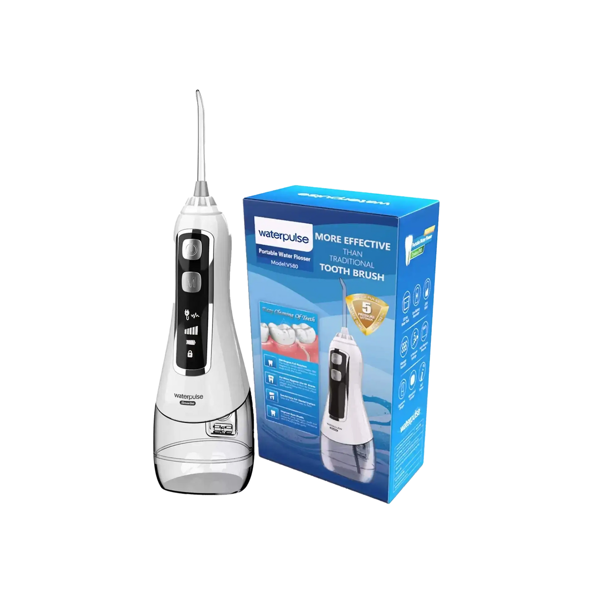 Water Pulse Portable Water Flosser V580