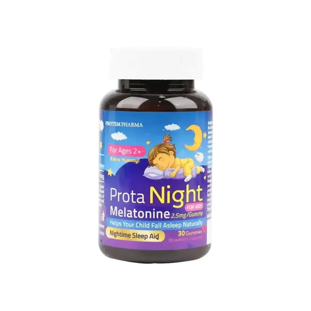 Protem Pharma Prota Night For Kids Melatonin 2.5mg 30Gummies