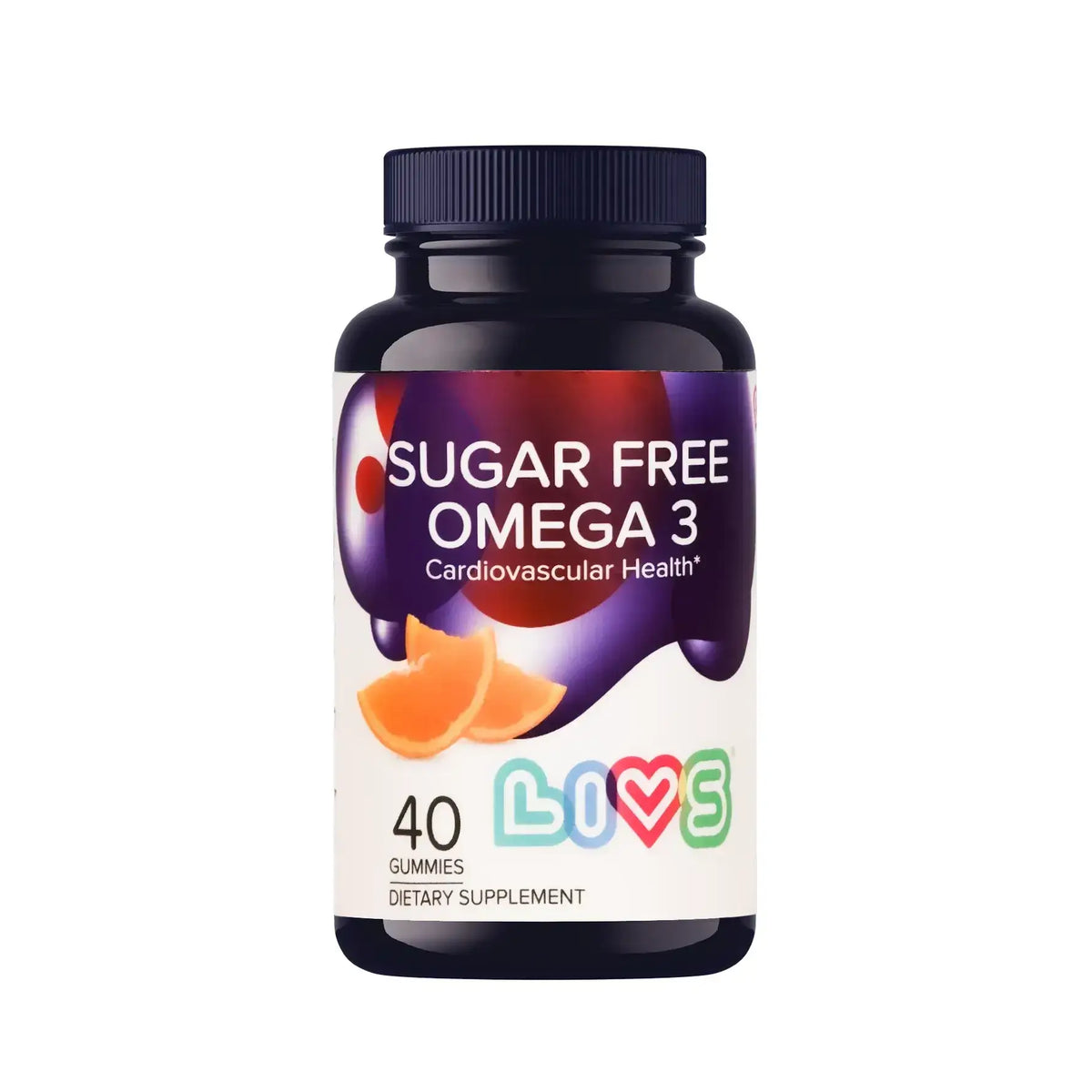 Livs Omega 3 Sugar Free Gummies - 40 Gummies