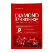 Some By Mi Red Diamond Brightening Glow Luminous Ampoule Mask 10 Masks