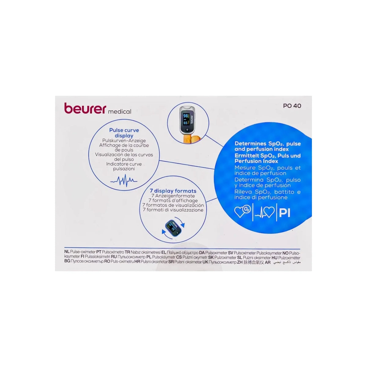 Beurer Pulse Oximeter Po 40