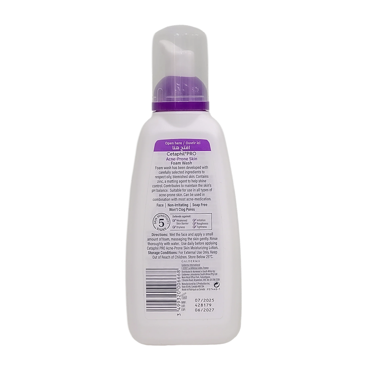 Cetaphil Pro Acne Prone Skin Foam Wash 236 ml