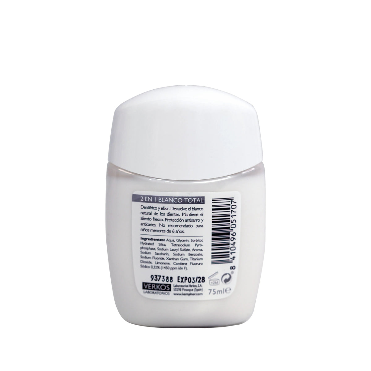 Kemphor White 2 in 1 Whitening Gel 75ml