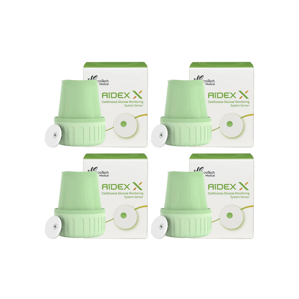 AiDEX * CGM Sensor Offer Package 4 Pcs